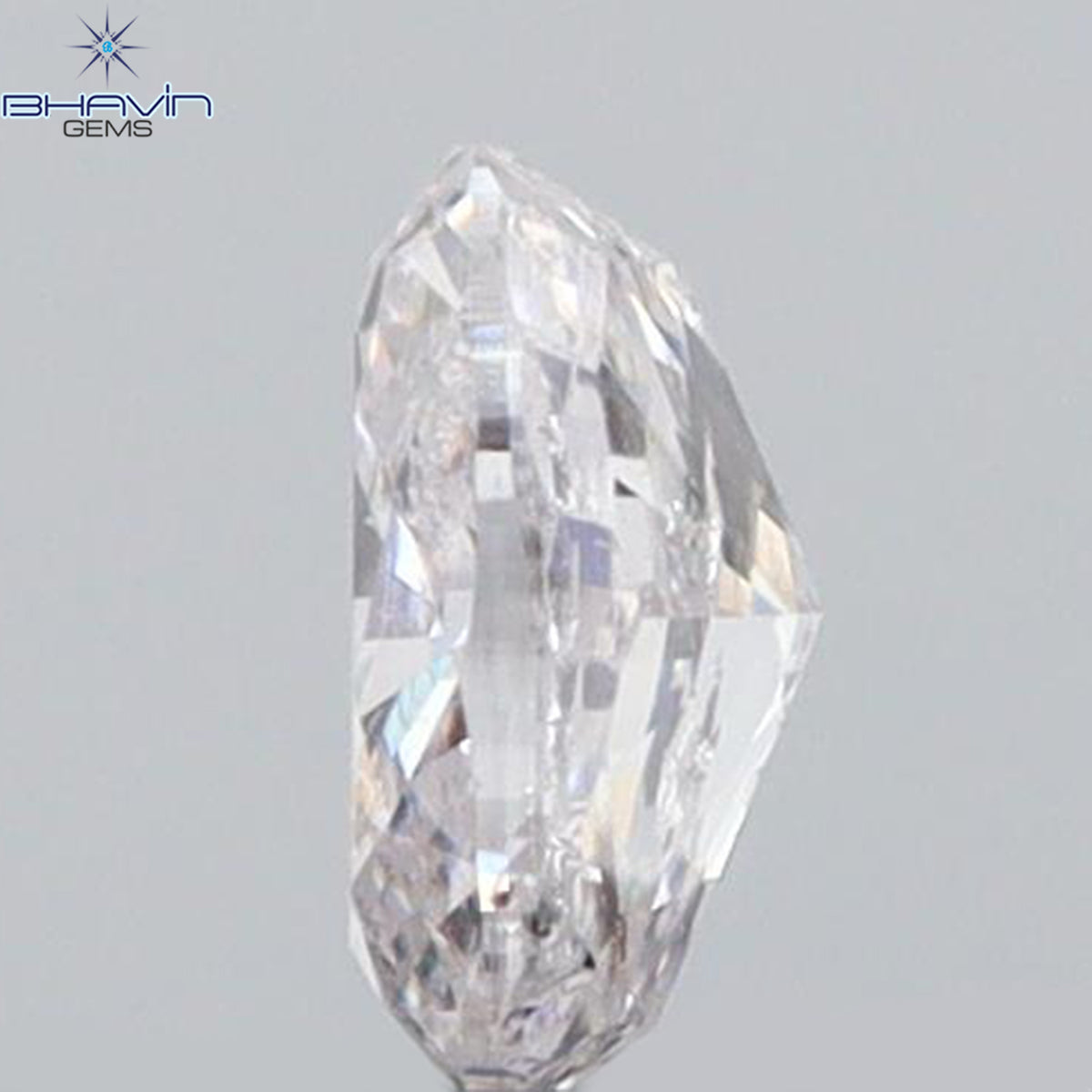 0.12 CT Natural Oval Diamond Pink Color Clarity SI1 (3.50 MM)