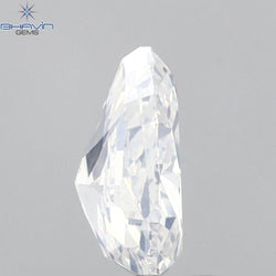 0.41 CT Pear Shape Natural Diamond White Color VS2 Clarity (5.51 MM)