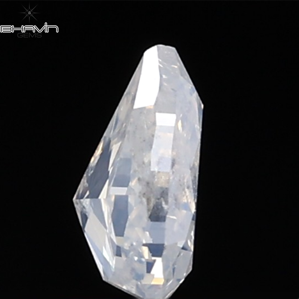 0.29 CT ペアシェイプ ナチュラル ダイヤモンド グリーン (カメレオン) カラー VS1 クラリティ (5.89 MM)