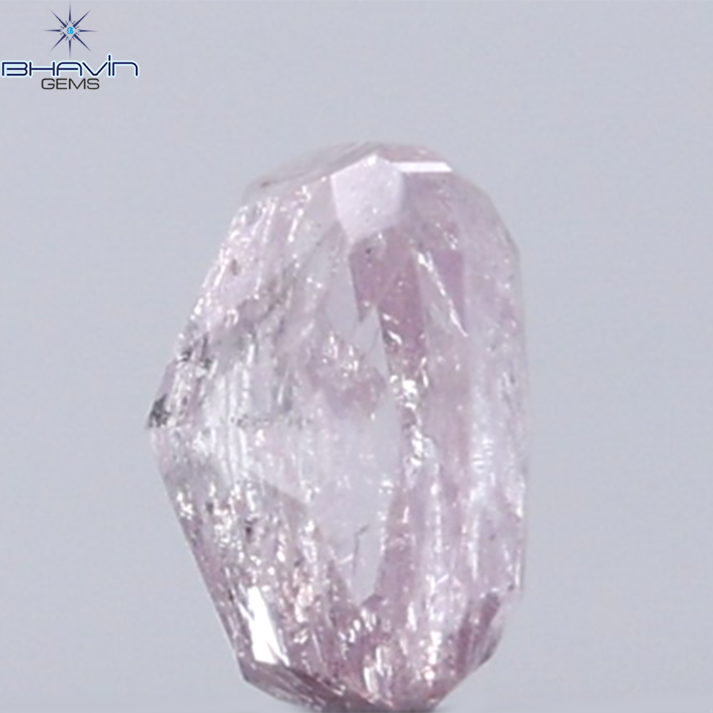 0.21 CT Cushion Diamond Natural Pink Color I3 Clarity (3.48 MM)