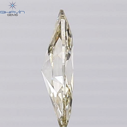 0.38 CT Marquise Shape Natural Loose Diamond Yellow Color VS2 Clarity (8.32 MM)