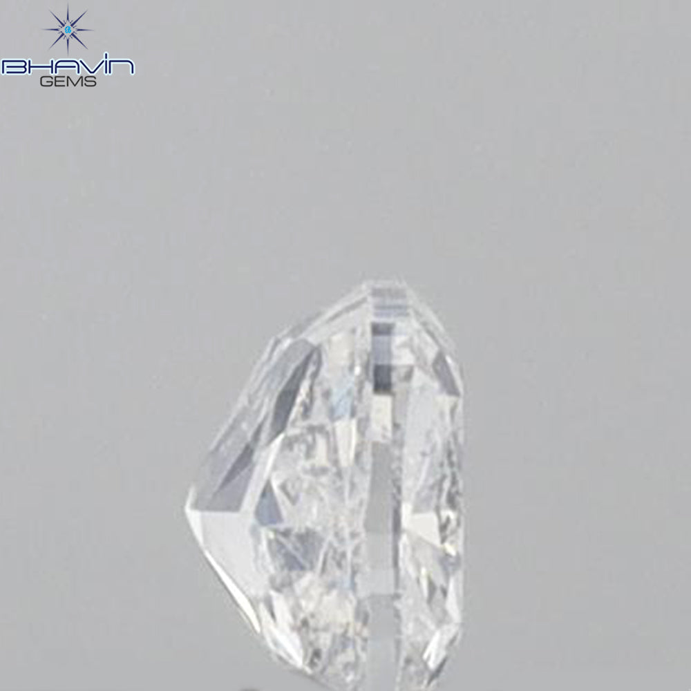 0.07 CT クッション シェイプ 天然ダイヤモンド ピンク色 I1 クラリティ (2.42 MM)