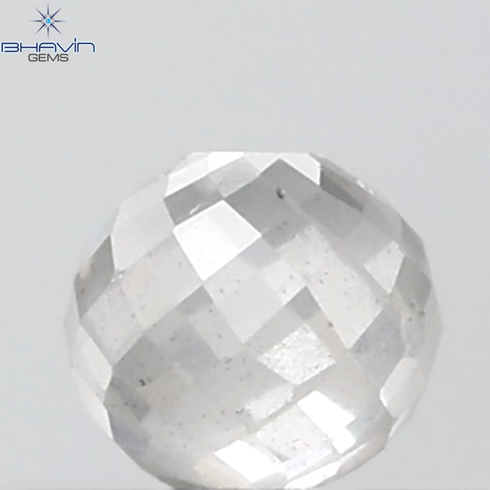 0.90 CT ラフ シェイプ ナチュラル ダイヤモンド ホワイト カラー VS1 クラリティ (5.95 MM)