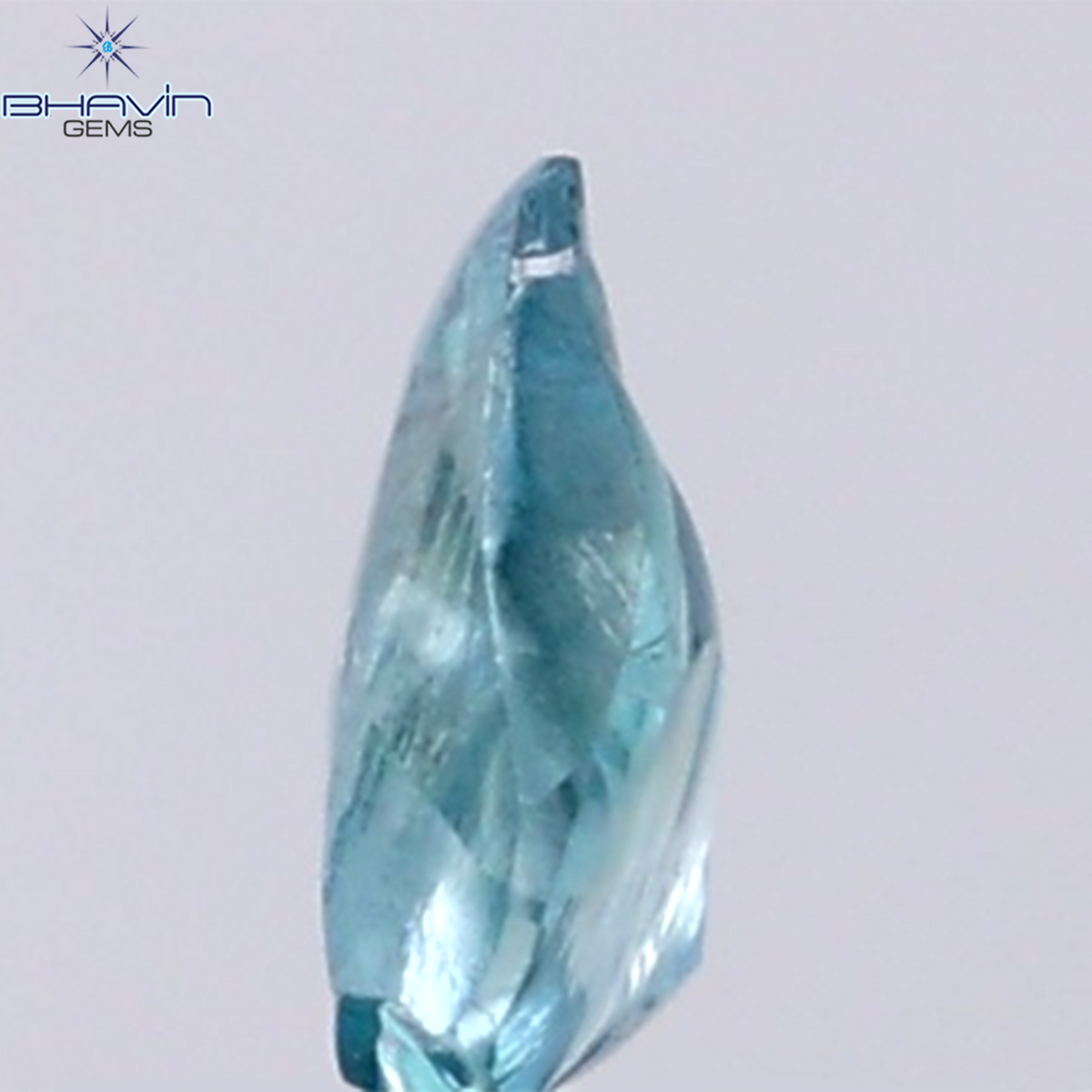0.49 CT ラフシェイプ ナチュラル ダイヤモンド ピンク色 I3 クラリティ (4.90 MM)