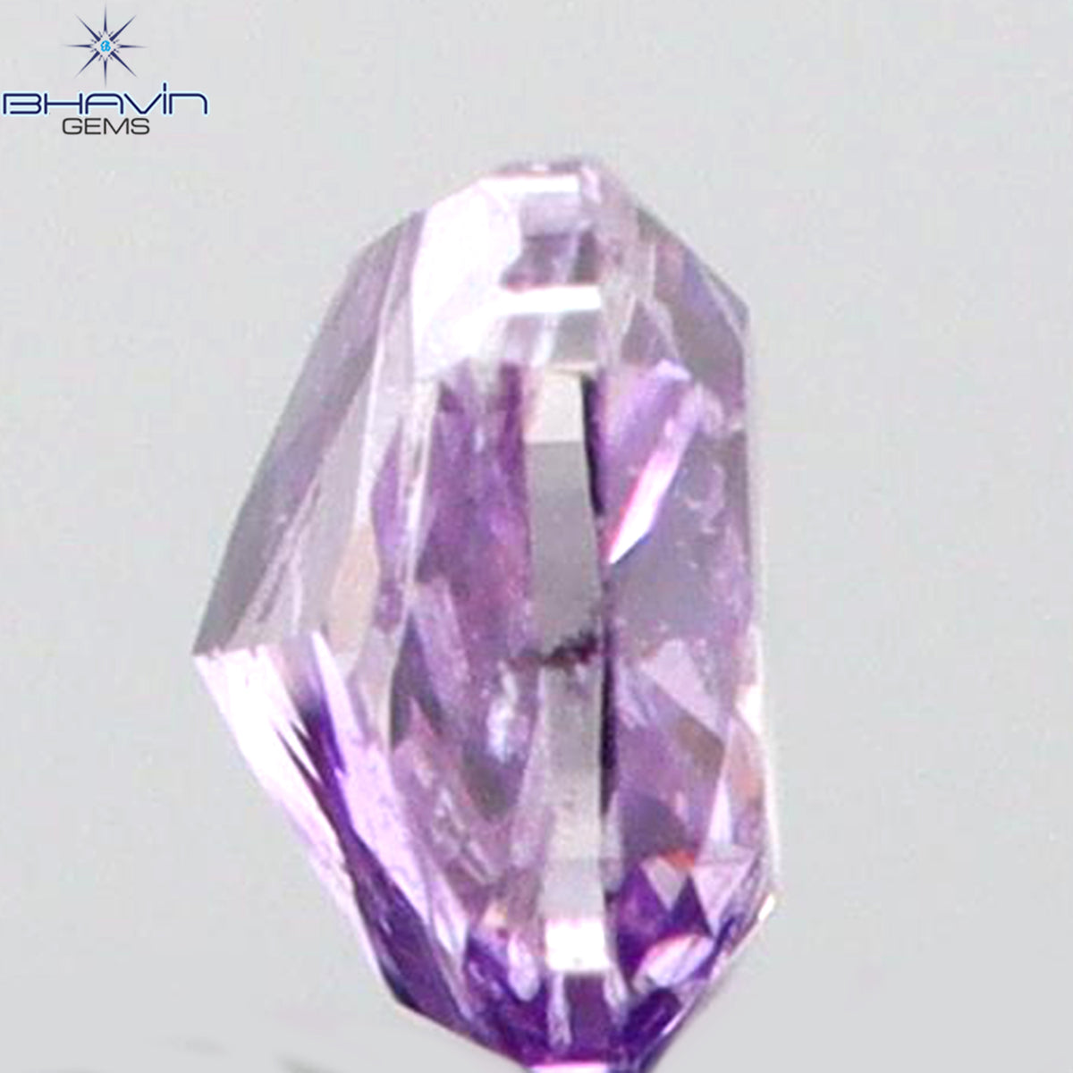 0.04 CT Natural Cushion Diamond Vivid Pink Color Clarity I2 (1.95 MM)