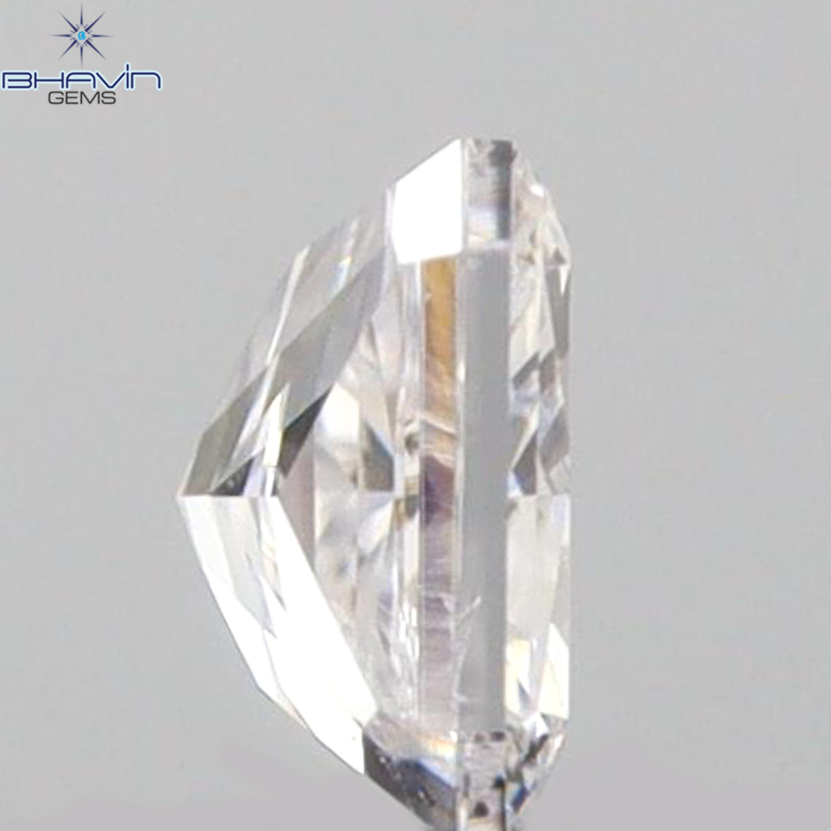 0.15 CT Natural Radiant Diamond Pink Color Clarity VS2 (3.20 MM)