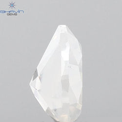 0.34 CT Pear Shape Natural Diamond White Color VS2 Clarity (4.94 MM)