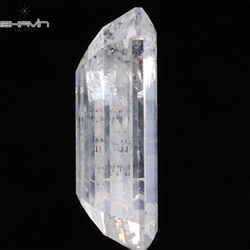 5.22 CT Emerald Diamond Natural White Color I2 Clarity (14.55 MM)