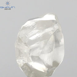 2.25 CT Rough Shape Natural Diamond White Color VS1 Clarity (7.91 MM)