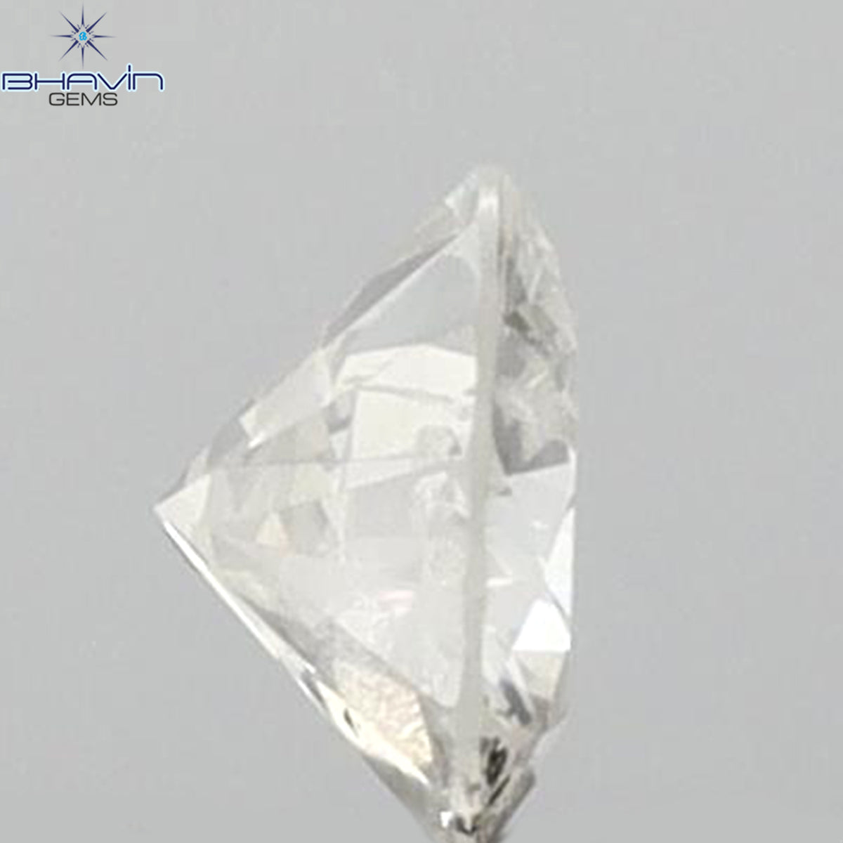 0.21 CT ラウンドシェイプ 天然ルースダイヤモンド ホワイトカラー I3 クラリティ (3.92 MM)