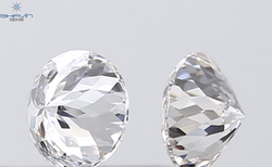 2.25 CT Round Portuguese Pair Diamond White Color VS1 Clarity (6.48 MM)