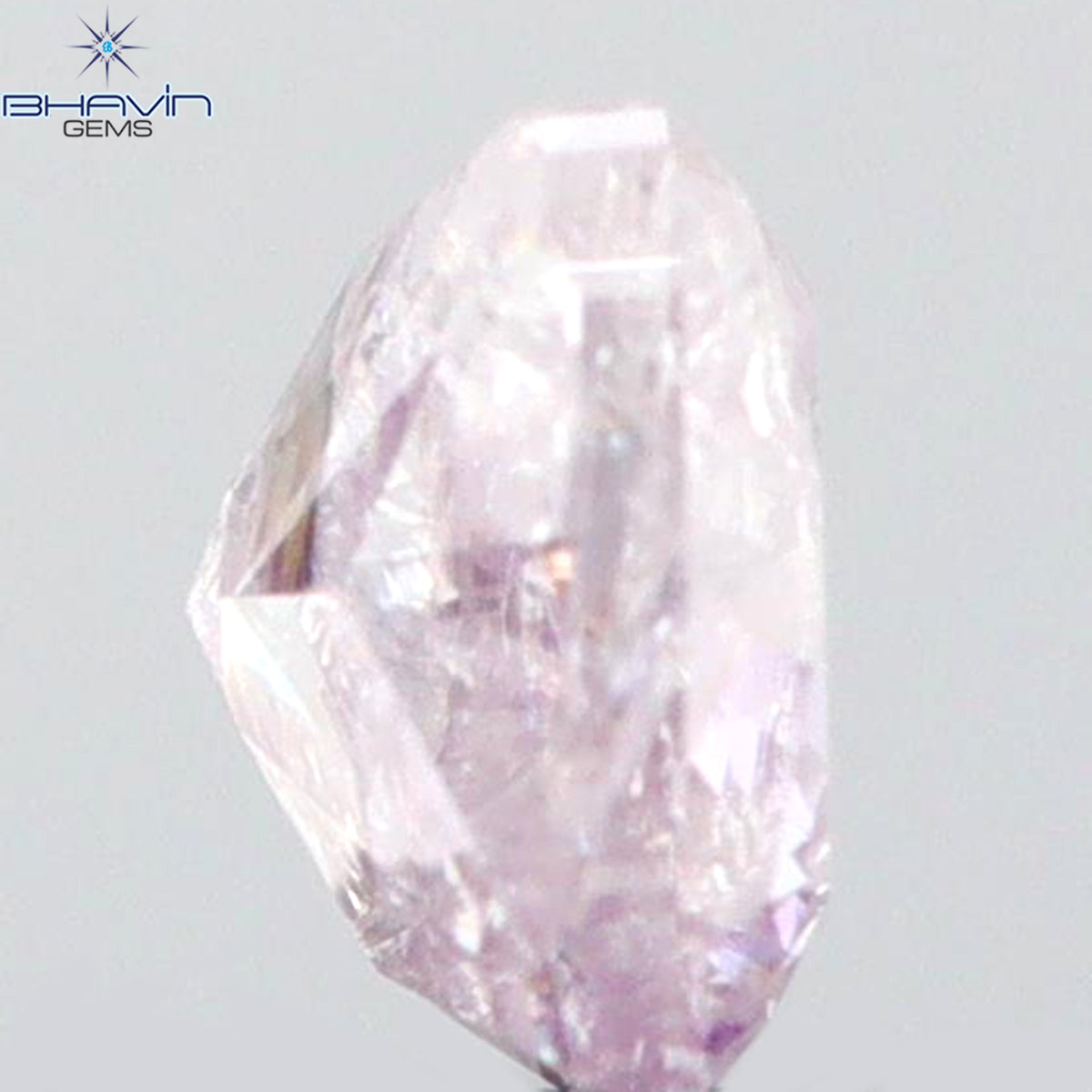 0.17 CT Natural Cushion Diamond Pink Color Clarity I2 (3.17 MM)