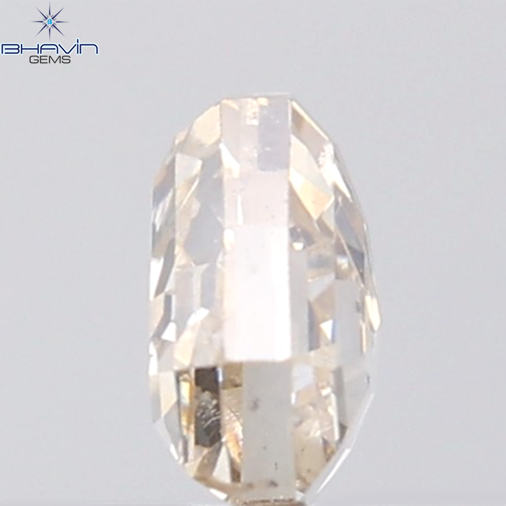1.36 CT Shield Natural Brown Diamond SI1 Clarity (6.46 MM)