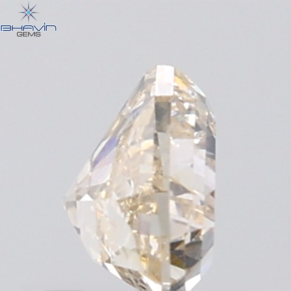 1.00 CT Shield Natural Brown Diamond SI1 Clarity (7.13 MM)