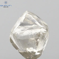 2.12 CT Rough Shape Natural Diamond White Color VS2 Clarity (7.52 MM)