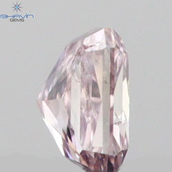0.05 CT Radiant Shape Natural Diamond Pink Color VS2 Clarity (2.27 MM)