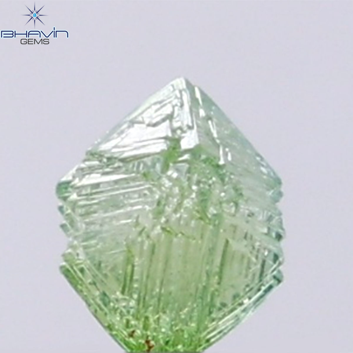 0.49 CT ラフシェイプ ナチュラル ダイヤモンド ピンク色 I3 クラリティ (4.90 MM)