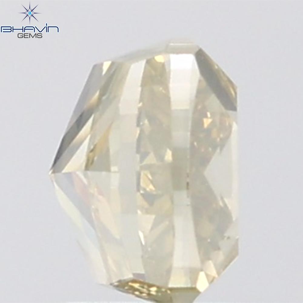 GIA認定 1.27 CT クッションダイヤモンド イエローカラー 天然ダイヤモンド VS1 クラリティ (5.97 MM)