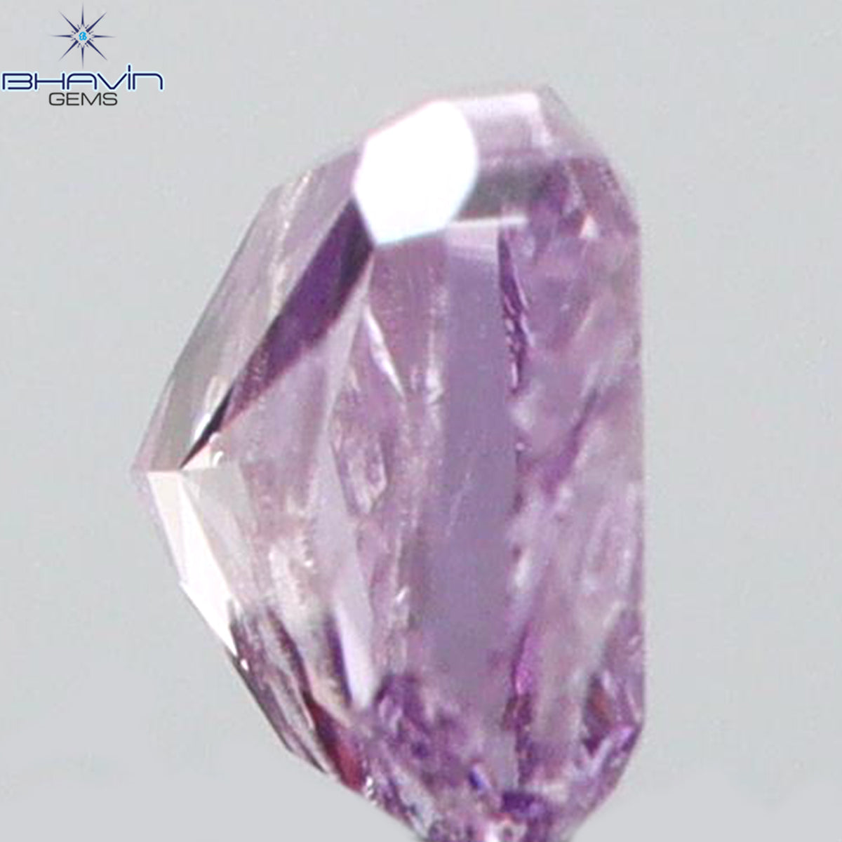 0.05 CT クッションシェイプ 天然ダイヤモンド ピンクカラー VS2 クラリティ (2.28 MM)