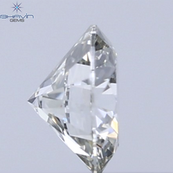 0.25 CT Natural Round Diamond White Milky Color Clarity VVS1 (4.14 MM)
