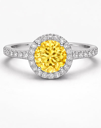 Lab Halo Rings