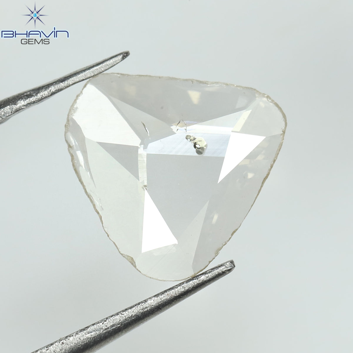 0.40 CT Natural Polki Diamond Light Brown Color Clarity VS2 (7.84 MM)