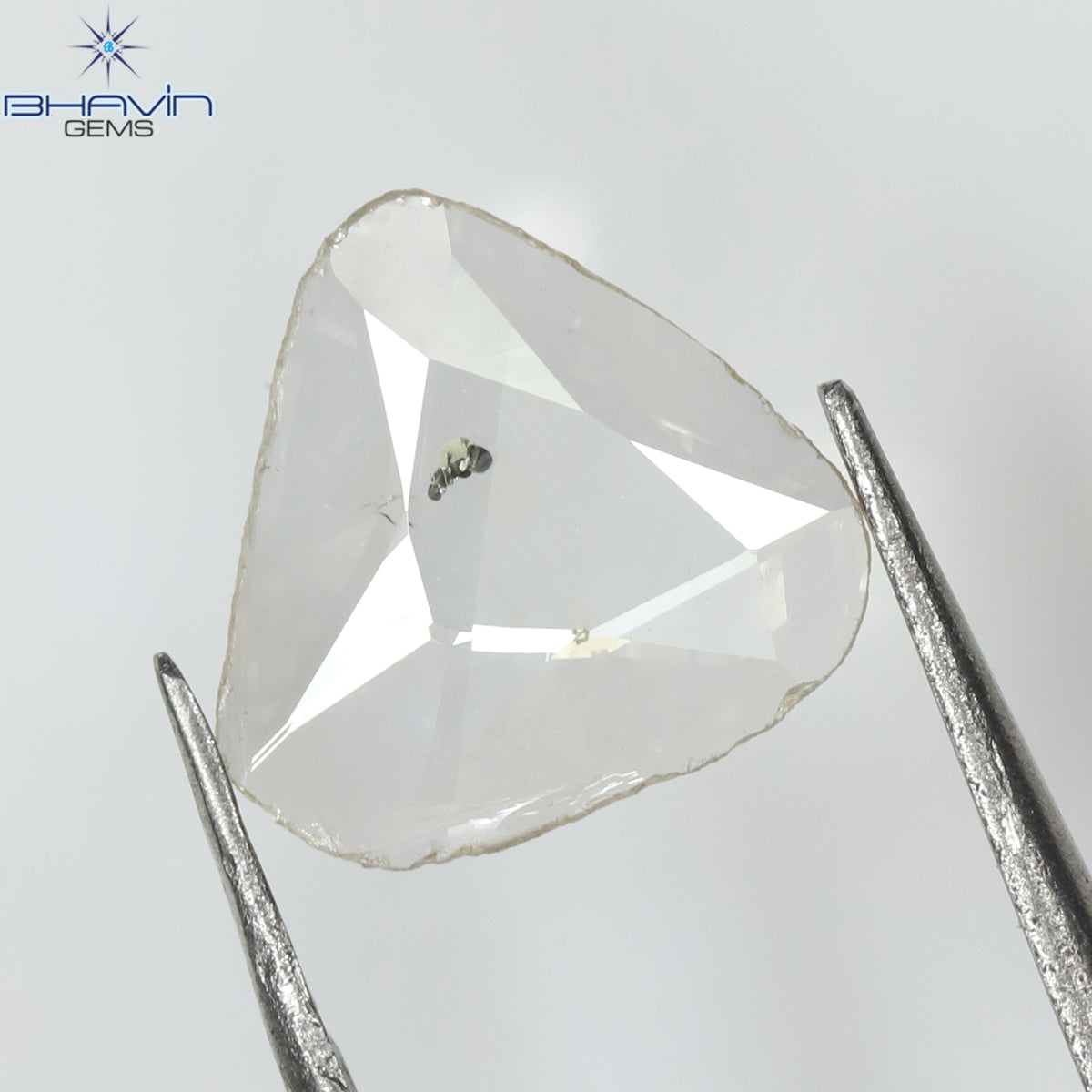 0.40 CT Natural Polki Diamond Light Brown Color Clarity VS2 (7.84 MM)