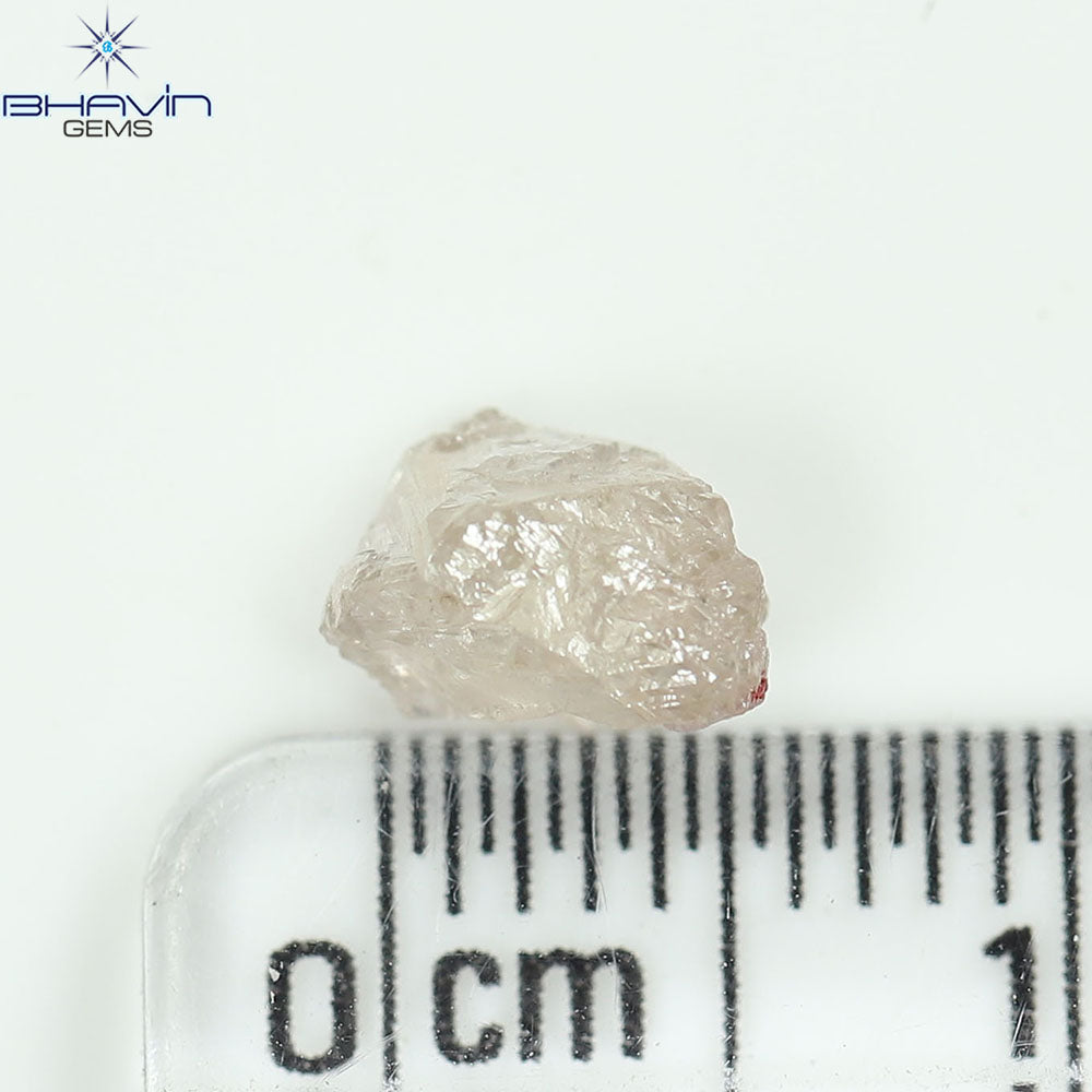 0.90 CT ラフ シェイプ ナチュラル ダイヤモンド ホワイト カラー VS1 クラリティ (5.95 MM)