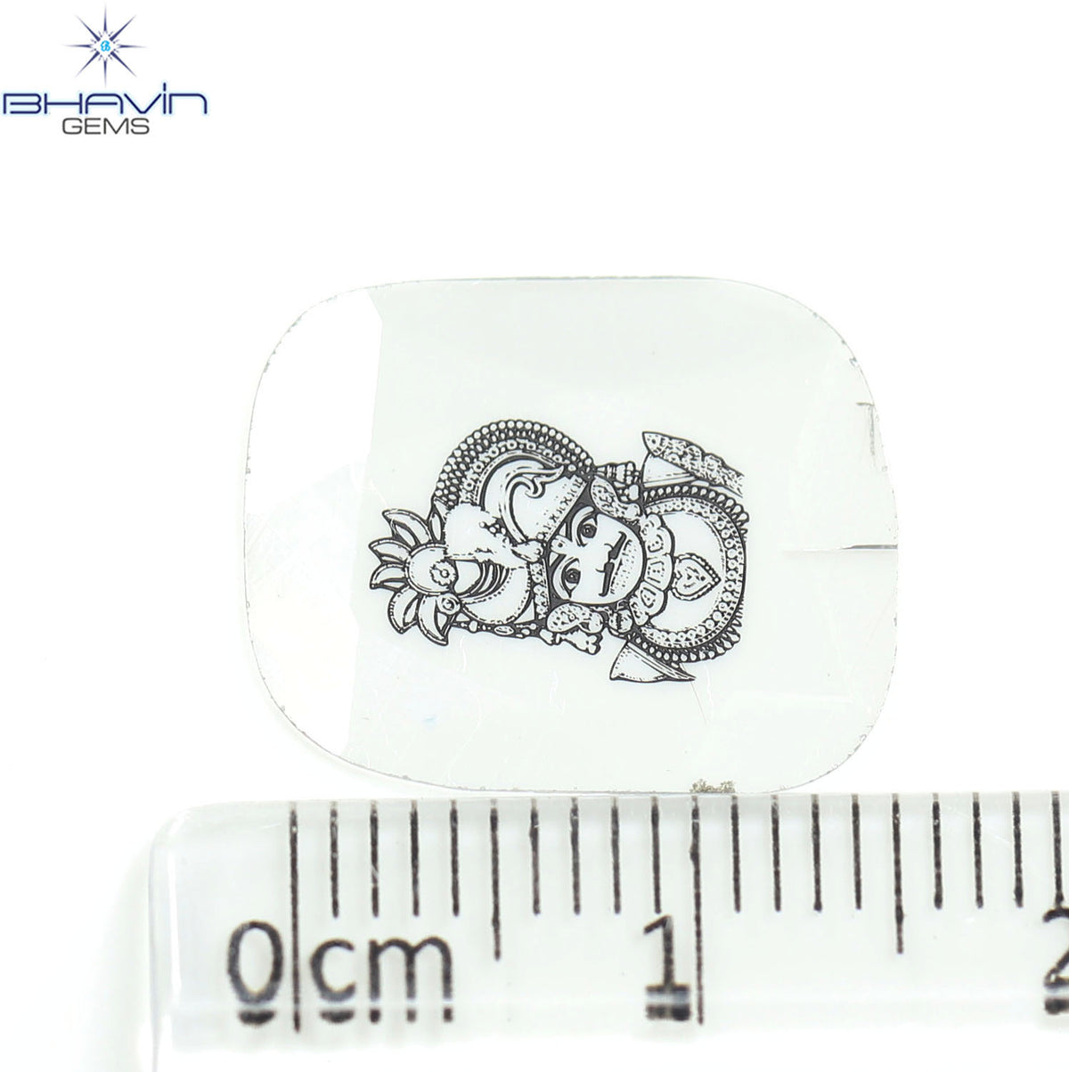 1.33 CT Lab Grown Slice (God) Diamond White Color Clarity VS (16.35 MM)