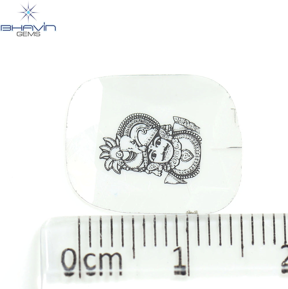 1.33 CT Lab Grown Slice (God) Diamond White Color Clarity VS (16.35 MM)