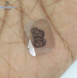 1.33 CT Lab Grown Slice (God) Diamond White Color Clarity VS (16.35 MM)