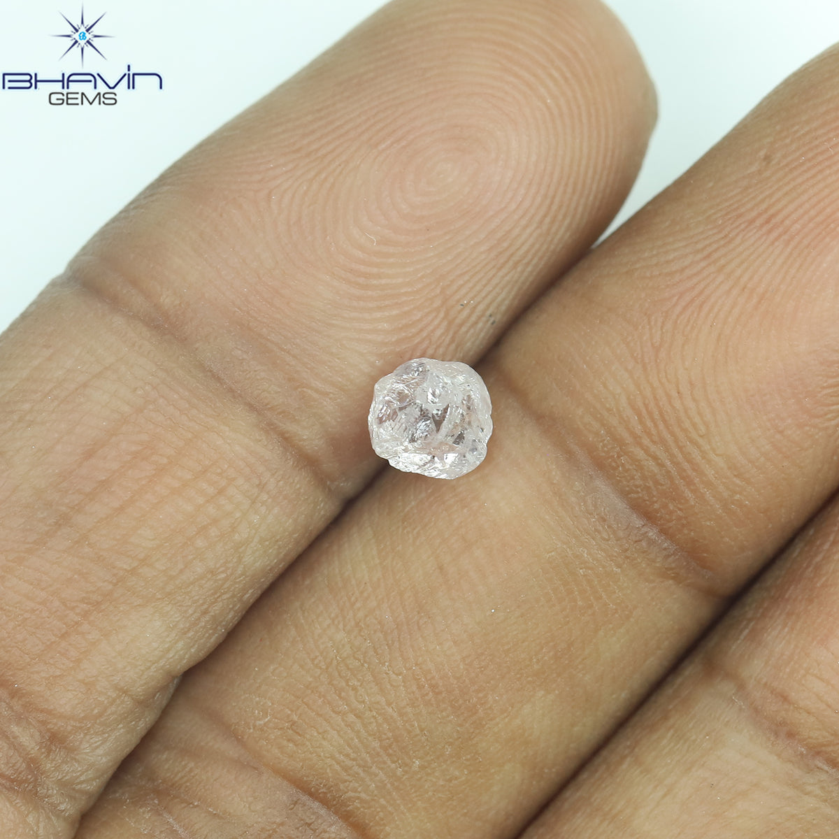 0.34 CT ハートシェイプ ナチュラル ダイヤモンド オレンジ色 VS1 クラリティ (4.59 MM)
