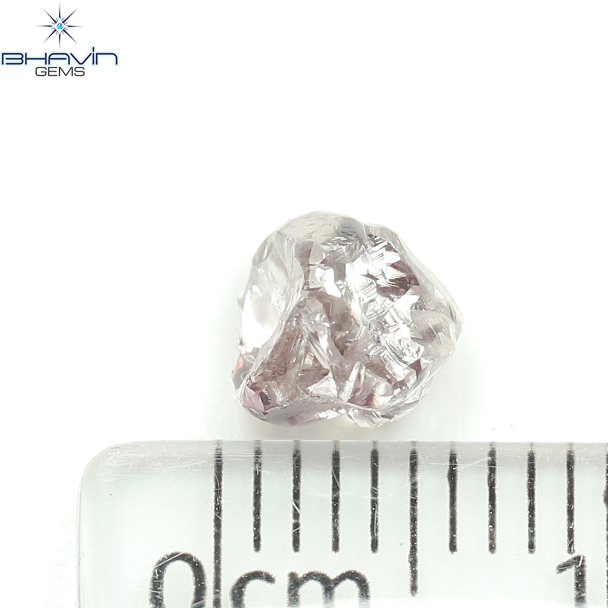 0.34 CT ハートシェイプ ナチュラル ダイヤモンド オレンジ色 VS1 クラリティ (4.59 MM)