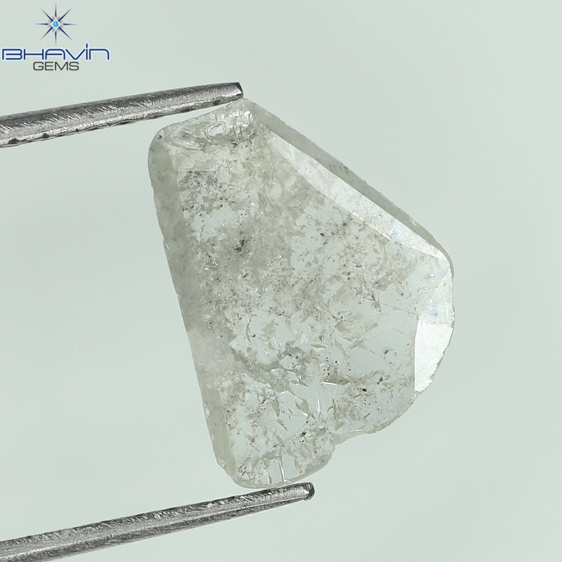 0.77 CT Natural Slice (Polki) Diamond White Color Clarity I3 (10.68 MM)