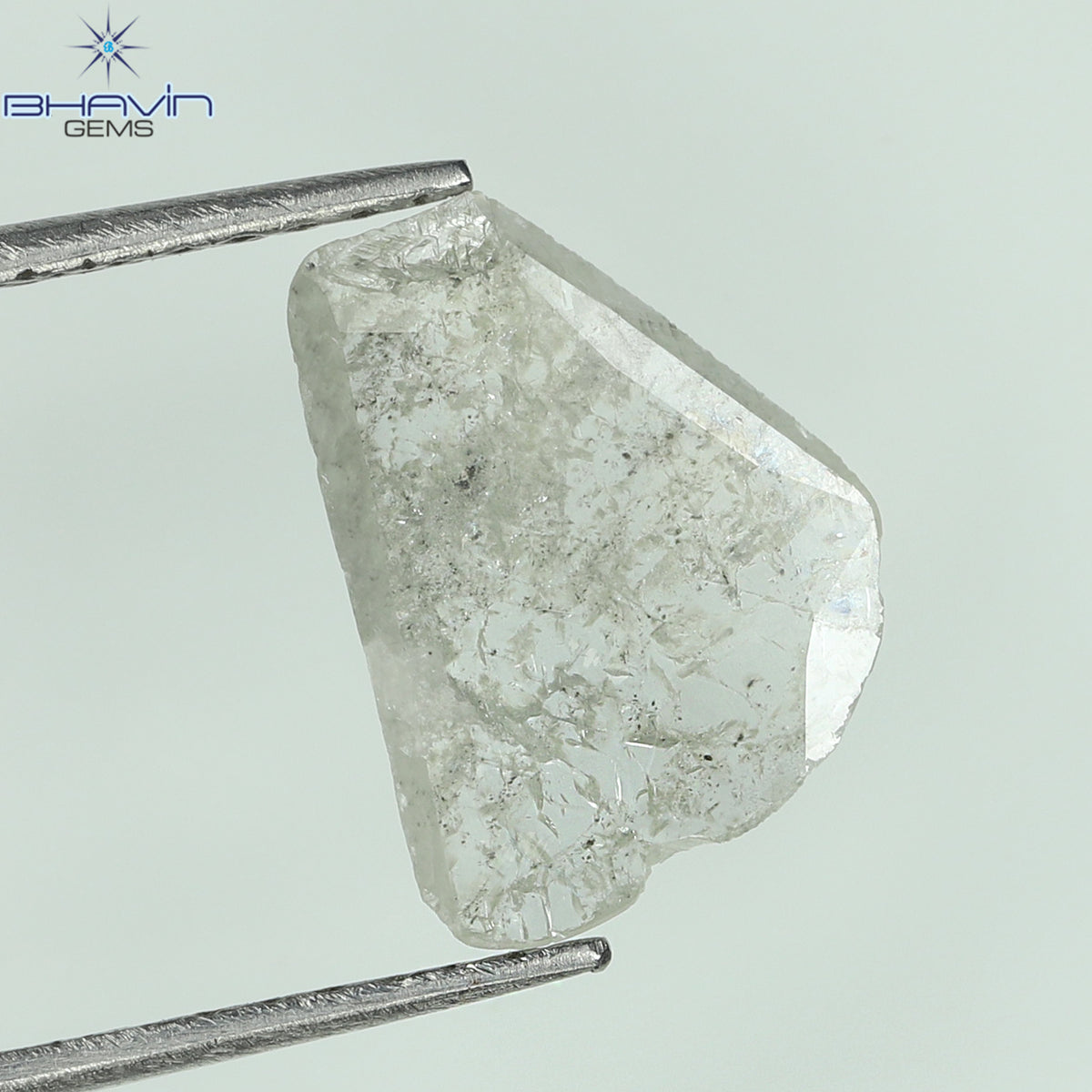 0.77 CT Natural Slice (Polki) Diamond White Color Clarity I3 (10.68 MM)