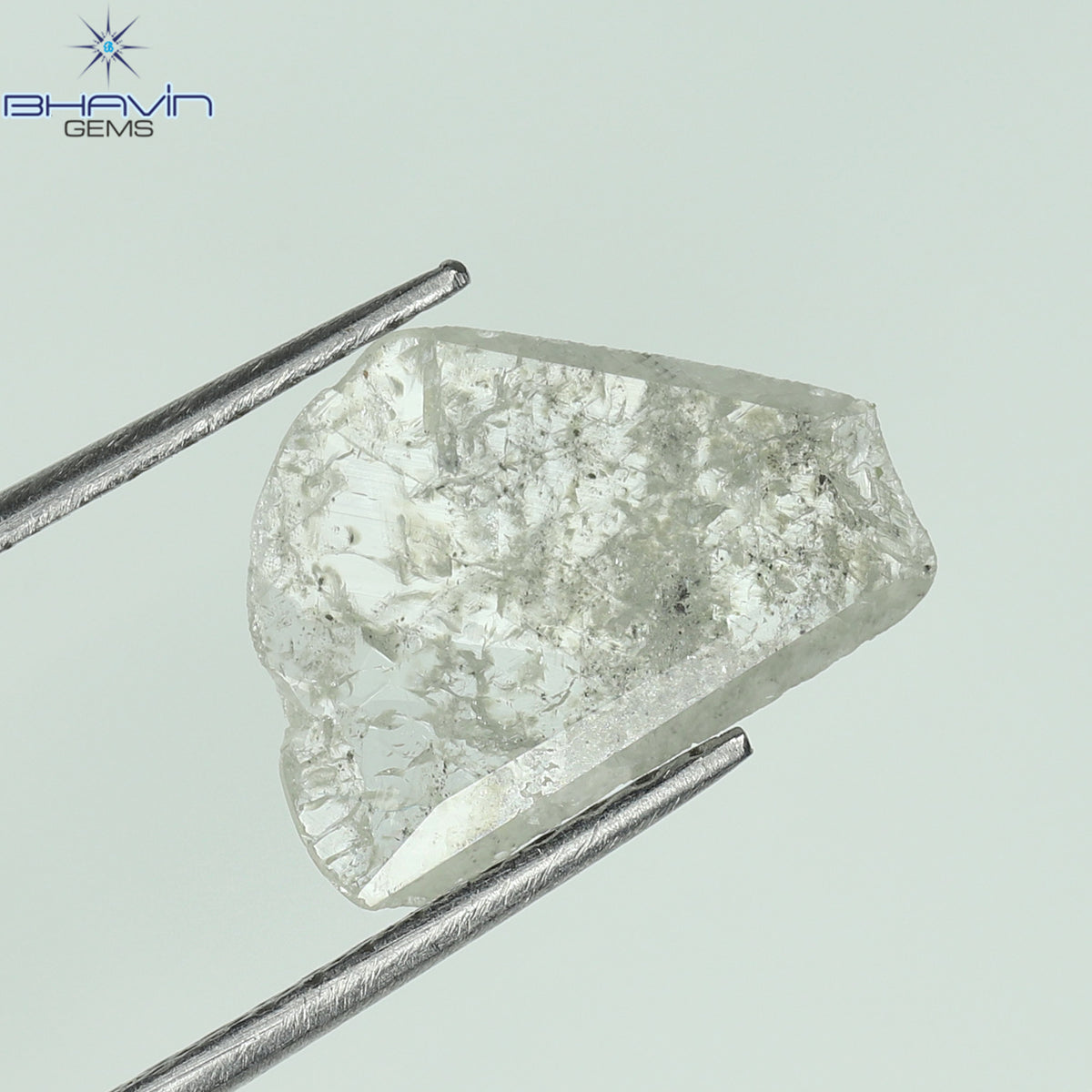 0.77 CT Natural Slice (Polki) Diamond White Color Clarity I3 (10.68 MM)