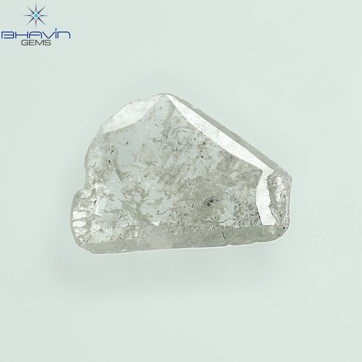 0.77 CT Natural Slice (Polki) Diamond White Color Clarity I3 (10.68 MM)