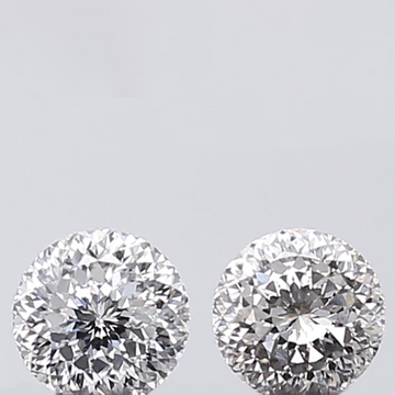 0.18 CT ラウンド ローズ カット シェイプ 天然ダイヤモンド ピンク色 I2 クラリティ (3.86 MM)