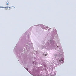 0.05 CT Rough Shape Natural Diamond Pink (Argyle) Color SI1 Clarity (2.88 MM)