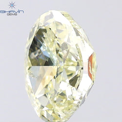 1.01 CT Oval Shape Natural Diamond Yellow Color SI2 Clarity (6.99 MM)