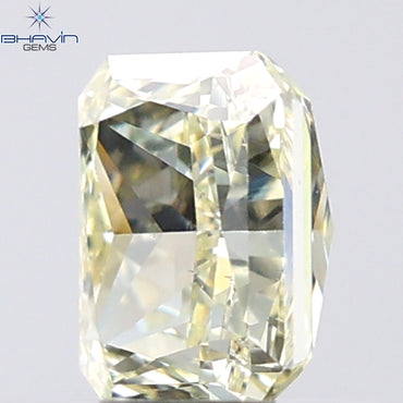 0.70 CT Radiant Shape Natural Diamond Yellow Color VVS1 Clarity (5.40 MM)