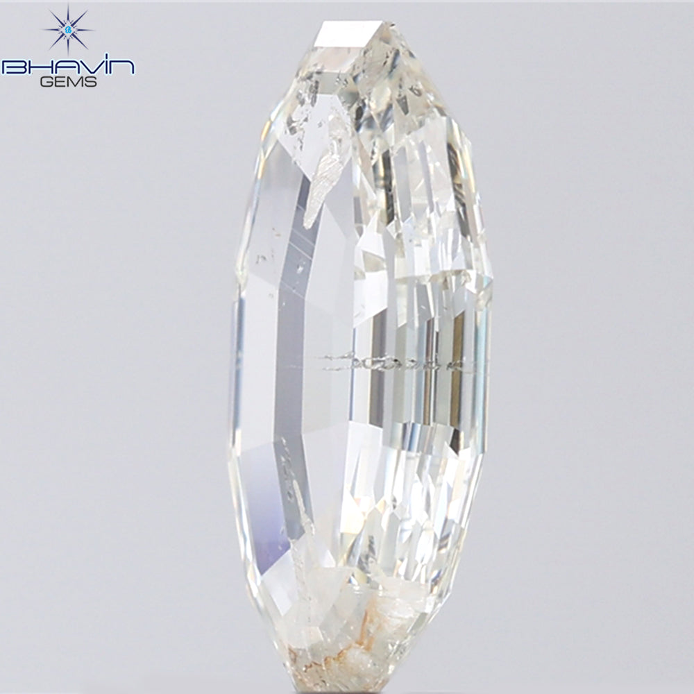 2.20 CT Oval Shape Natural Diamond White Color I2 Clarity (12.30 MM)