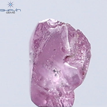 0.05 CT Rough Shape Natural Diamond Pink (Argyle) Color SI1 Clarity (2.88 MM)
