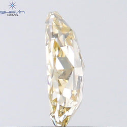 0.66 CT Round Rose Cut Natural Diamond White Color SI2 Clarity (6.17 MM)