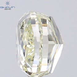 0.75 CT Cushion Shape Natural Diamond Yellow Color VS1 Clarity (4.86 MM)