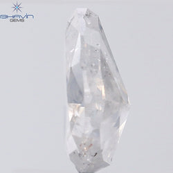 1.58 CT Pear Shape Natural Diamond White Color I2 Clarity (8.89 MM)
