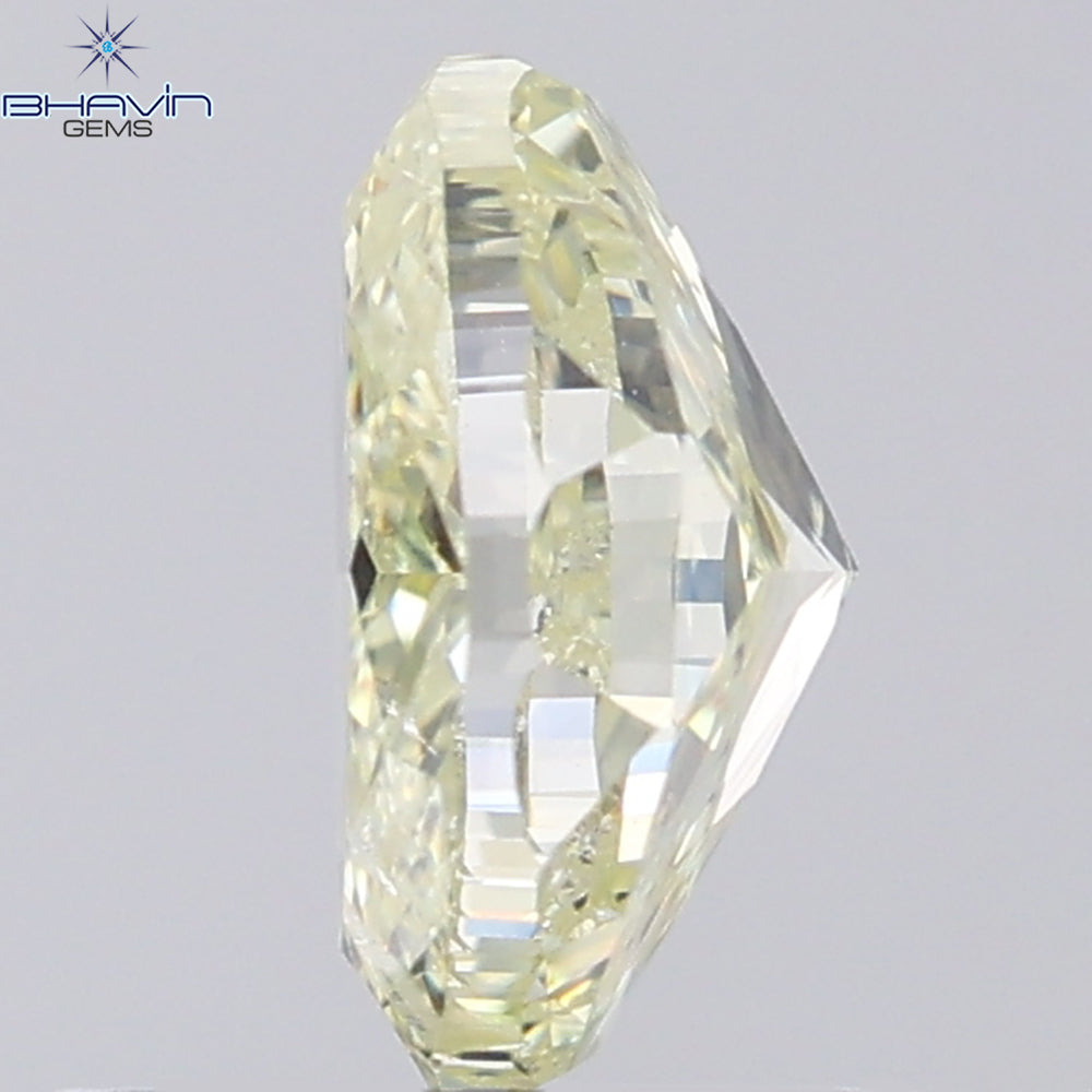 1.01 CT Oval Shape Natural Diamond Yellow Color SI2 Clarity (6.99 MM)
