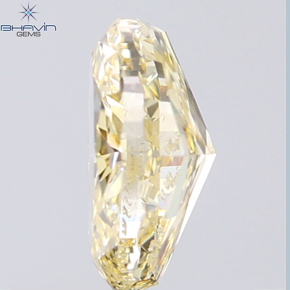1.01 CT Oval Shape Natural Diamond Orange Color VS2 Clarity (7.11 MM)