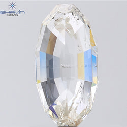 2.20 CT Oval Shape Natural Diamond White Color I2 Clarity (12.30 MM)