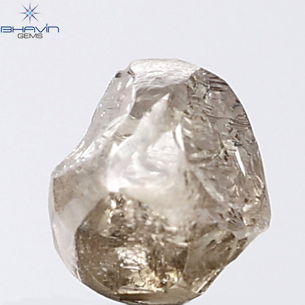 0.90 CT ラフ シェイプ ナチュラル ダイヤモンド ホワイト カラー VS1 クラリティ (5.95 MM)